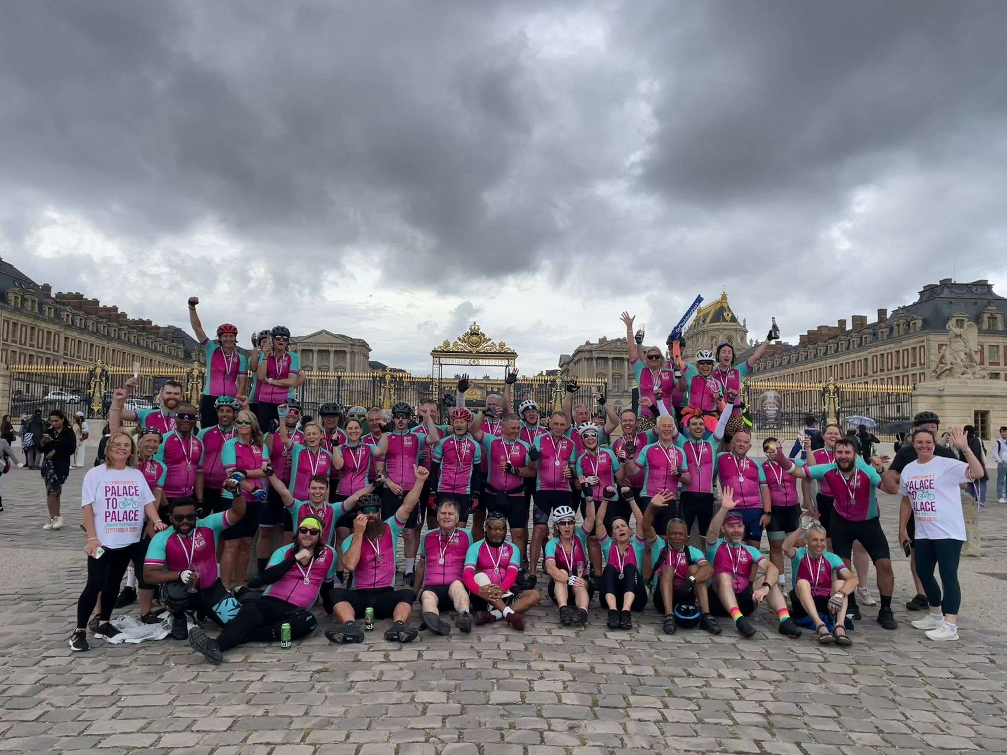The riders in Versaille